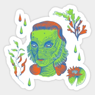 She-Creature From The Black Lagoon Sticker